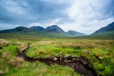 glencoe, güzel dağlar