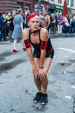 christopher Sokağı gün 2014 muhteşem bir katılımcı Stuttgart, Almanya