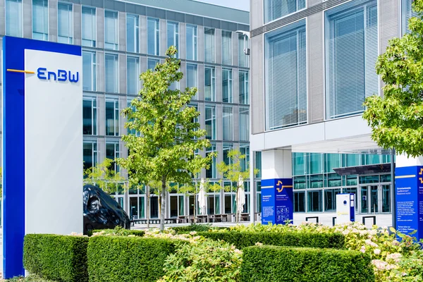 Oficinas centrales de EnBW en Stuttgart, Alemania — Foto de Stock