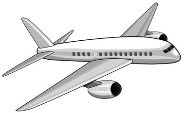 Jumbo Jet Uçak retro