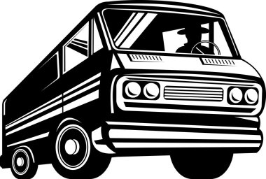 Teslimat van retro kapalı