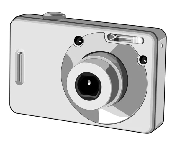 Digitale camera retro — Stockvector
