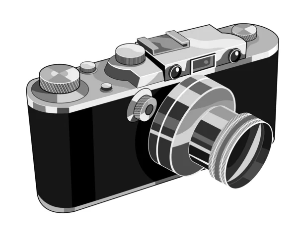 Vintage Camera Retro — Stock Vector