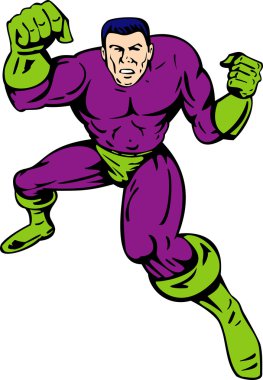 çizgi film süper kahraman Delme çalışan