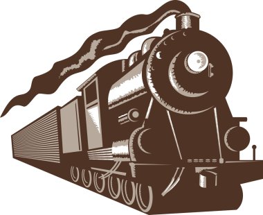 buharlı tren lokomotif
