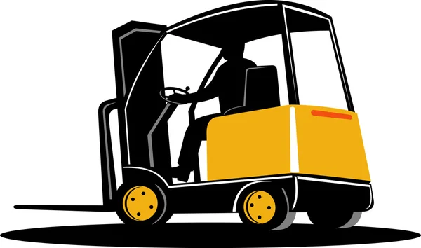 Forklift truck — Stock Vector