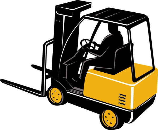 Forklift kamyon — Stok Vektör