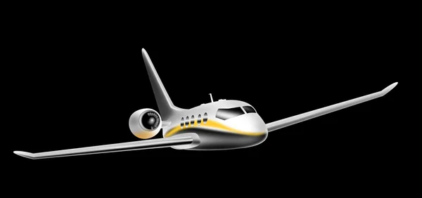Üzleti repülőgép‑hajtóművekről — Stock Fotó