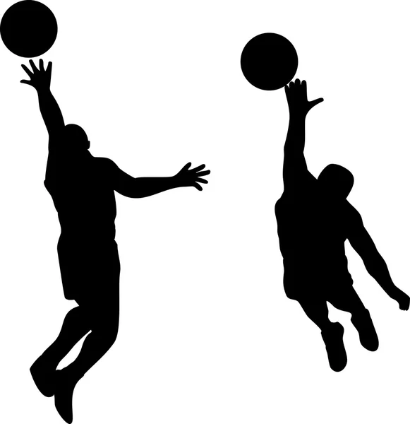 Jugador de baloncesto — Vector de stock