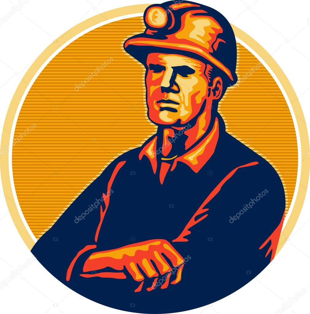 coal miner clipart