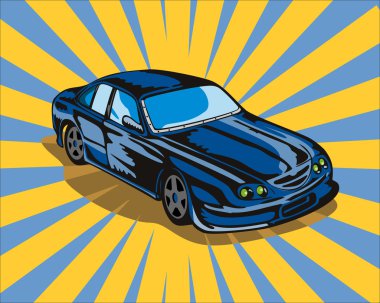Ford gt Araba retro