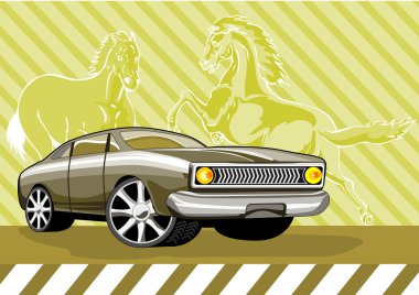 Fairmont araba retro ford