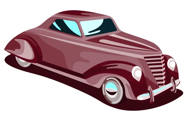 Coche retro — Vector de stock