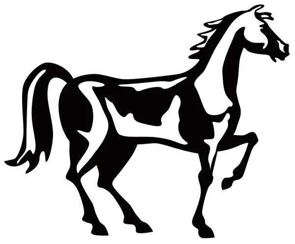 Horse Retro — Vector de stoc