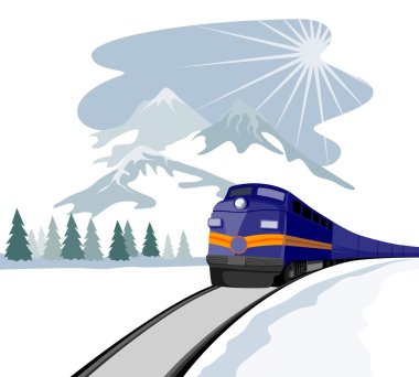 tren ve peyzaj