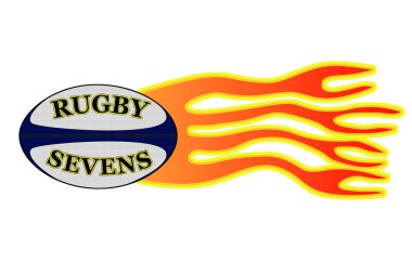 Rugby sevens top ateşi ile