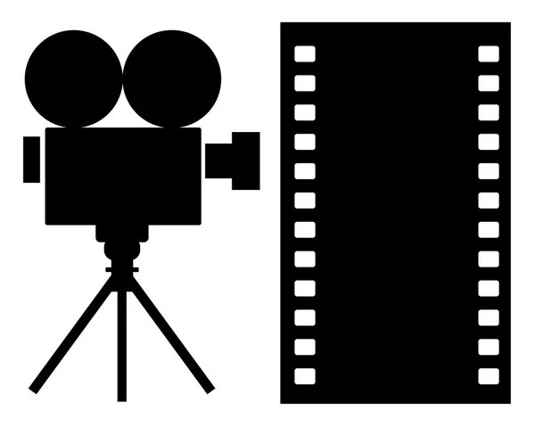 Movie Reel and Film — Stock Photo, Image