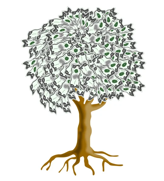 Árbol de dinero — Foto de Stock