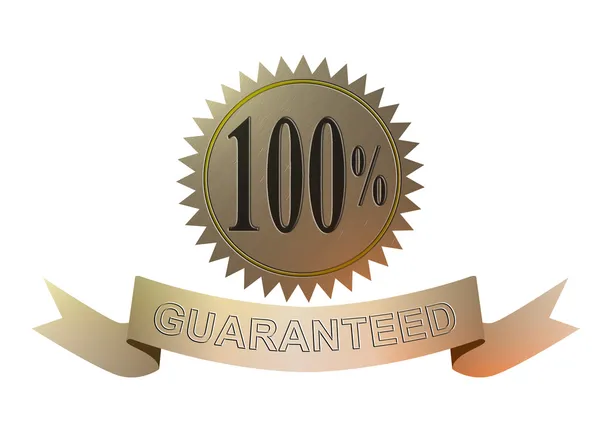 100 percent Satisfaction Guaranteed — Stock Photo, Image