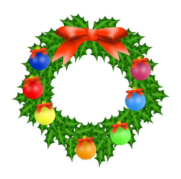 Christmas Wreath — Zdjęcie stockowe