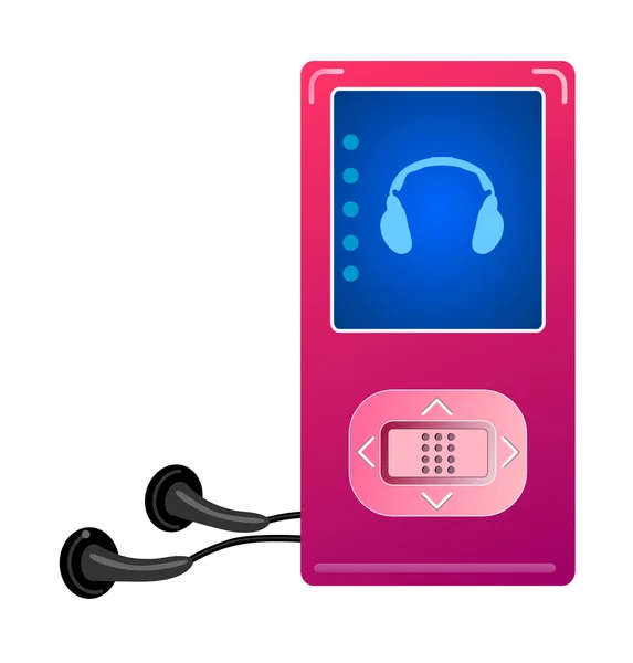 MP3 Black — Stock Photo, Image