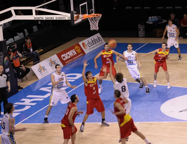 FIBA Παγκόσμιο u19 μπάσκετ πρωτάθλημα Ώκλαντ — Φωτογραφία Αρχείου