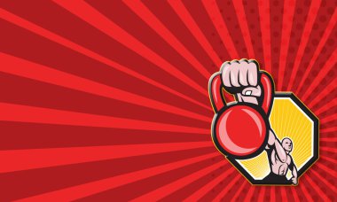 fiziksel fitness eğitim kaldırma kettlebell