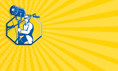 Elektrik Aydınlatma teknisyen mürettebat spotlight