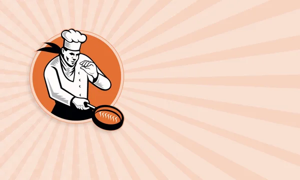 Chef Cook Cooking Pan Circle — Stock Photo, Image