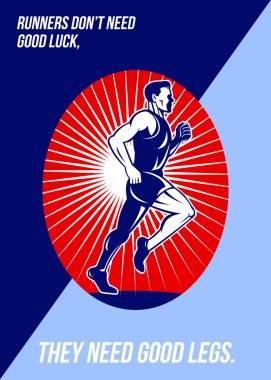 maraton kolay gelsin iyi bacakları poster
