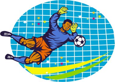 Kaleci Futbolcu Retro