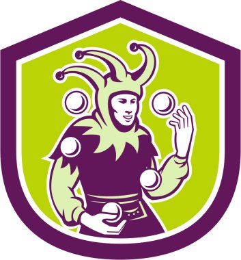 şakacı hokkabazlık topu kalkan retro