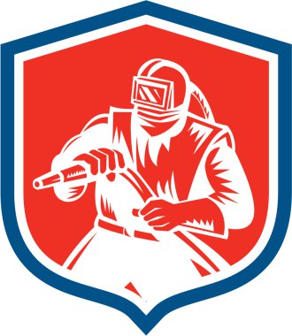Kumlama cihazının hortum kalkan gravür kumlama