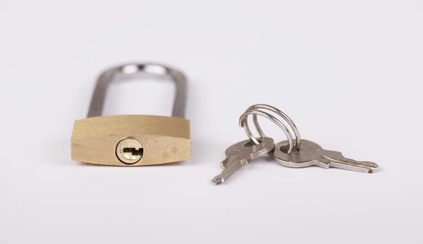 Lock and keys — Stock Photo, Image