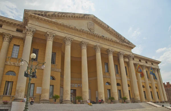 Palazzo Municipale'ye di verona — Stok fotoğraf