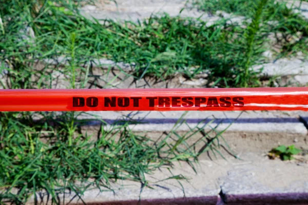 Do not trespass — Stock Photo, Image