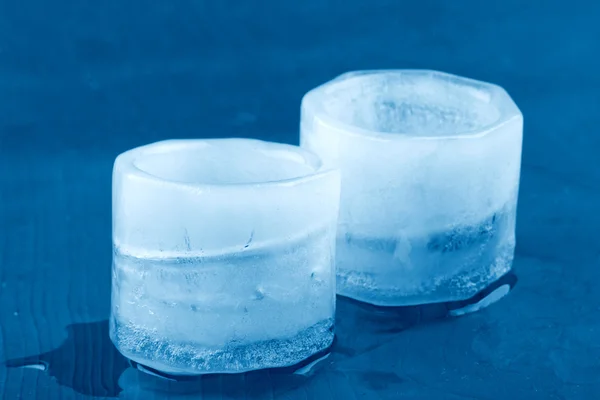 Vasos de hielo — Foto de Stock