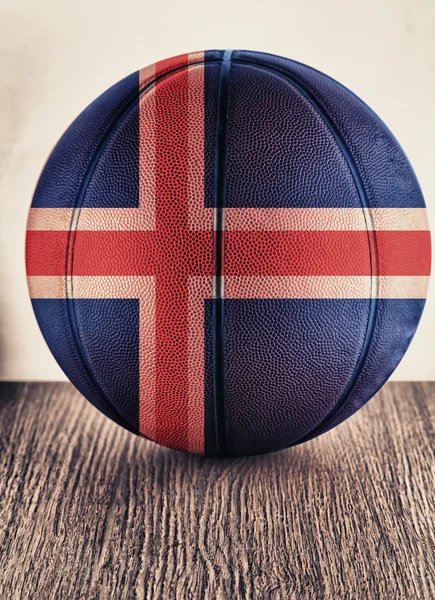 Iceland basquete — Fotografia de Stock