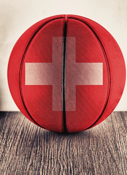 Schweiz basket — Stockfoto