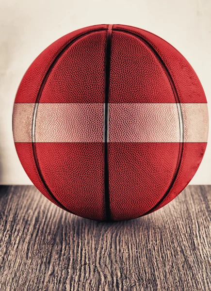 Letland basketbal — Stockfoto