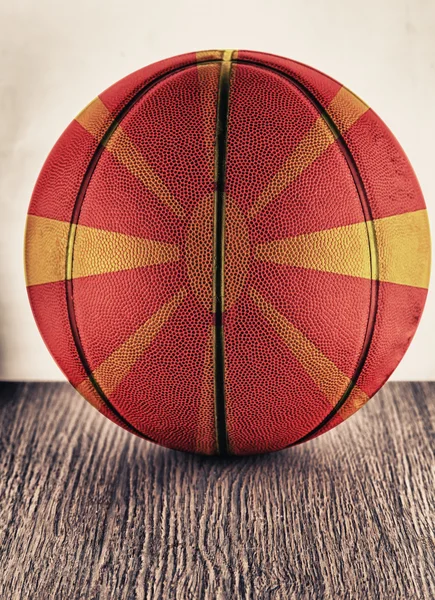 Macedonië basketbal — Stockfoto