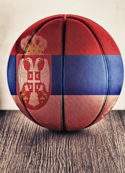 Serbien-Basketball — Stockfoto