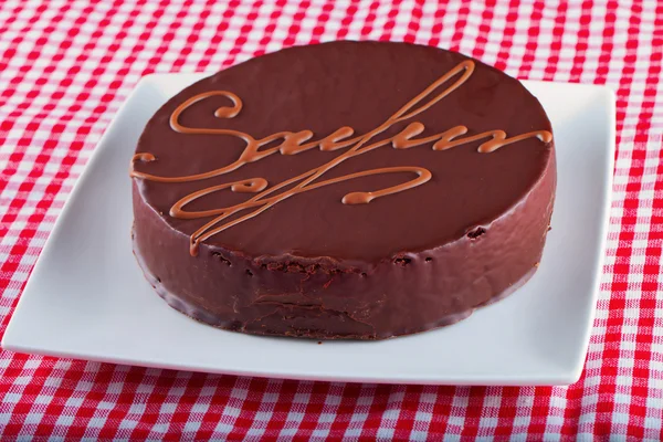 Sachertorte — Stock Fotó