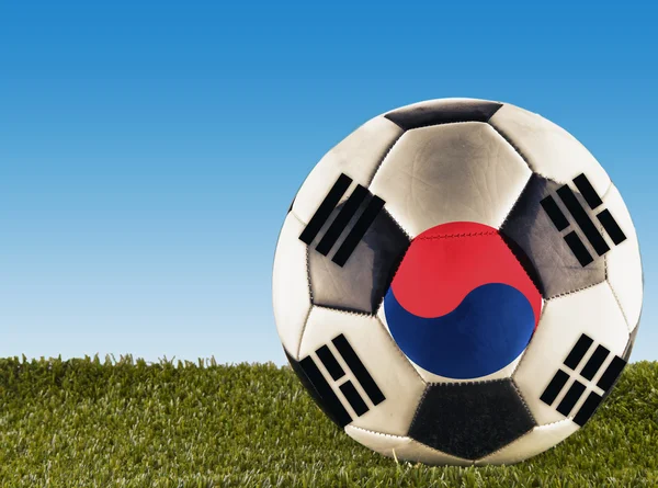 Korei Południowej w piłce nożnej — Zdjęcie stockowe
