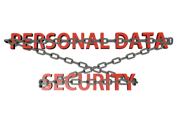 個人データのセキュリティ — ストック写真