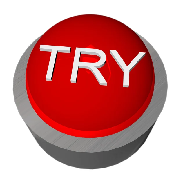 Try button — Stock Photo, Image