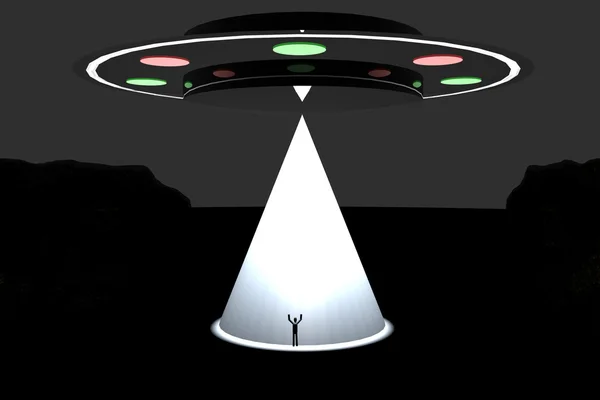 Rapimento UFO — Foto Stock