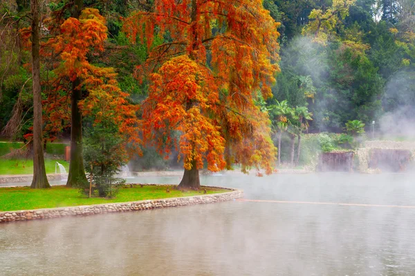 Lago termal — Foto de Stock