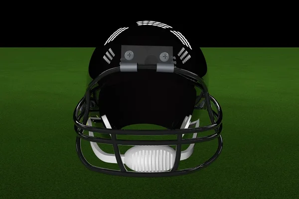 Футбольный шлем — стоковое фото