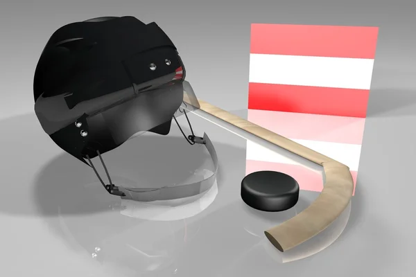 Austria Hockey — Stock Photo, Image